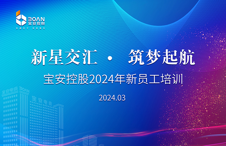 新星交匯 筑夢啟航|寶安控股舉行2024年新員工培訓(xùn)